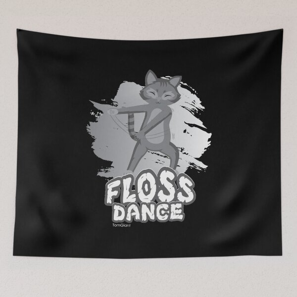 Item preview, Floss Dance Move Cat designed and sold by TomGiantDesigns.
