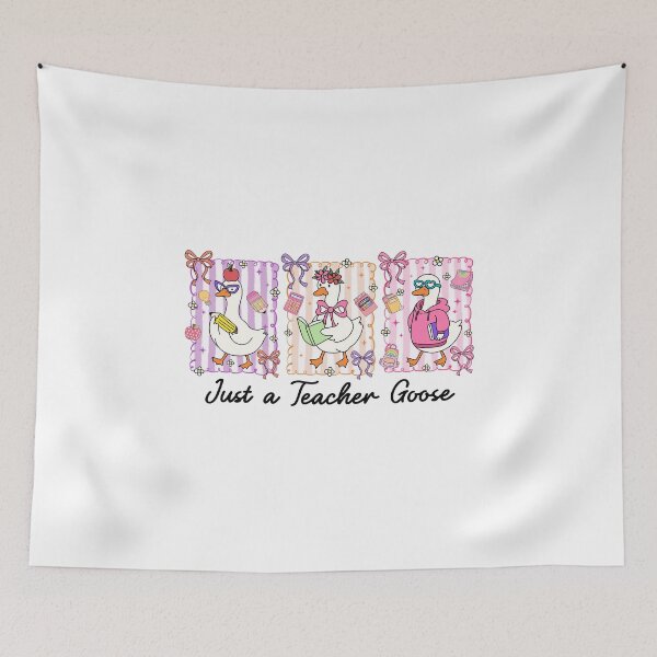 Item preview, Just A Teacher Goose designed and sold by vintagearttee.