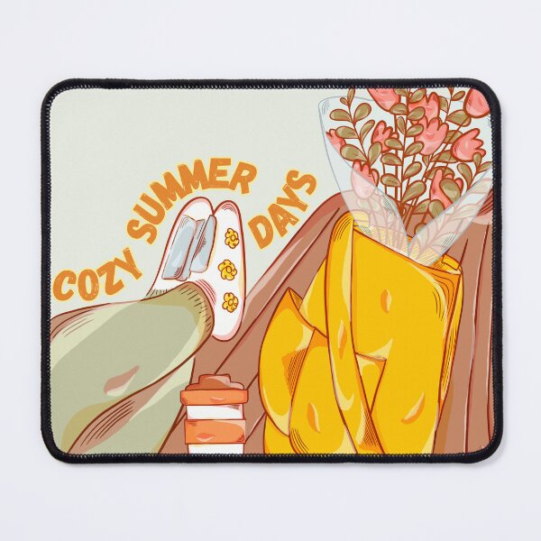 Item preview, Cozy Summer Days designed and sold by HiddenCatCafe.