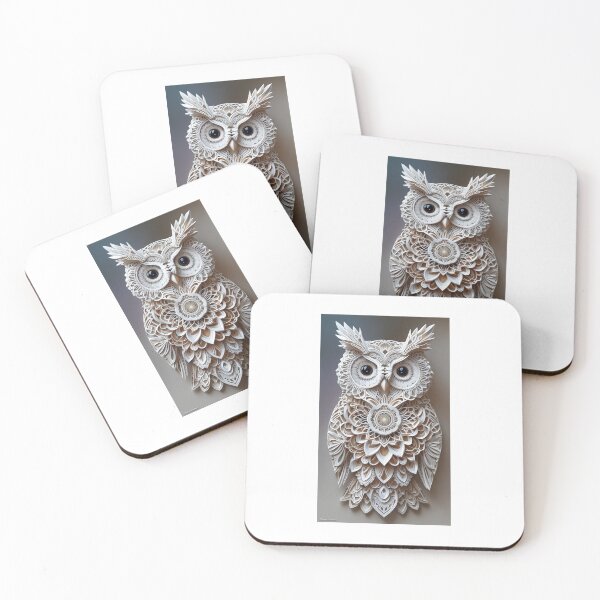 Item preview, Ornamental Owl Mandala designed and sold by SnortFactory.