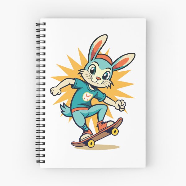 Item preview, Bunny Skater designed and sold by aspireelevate.