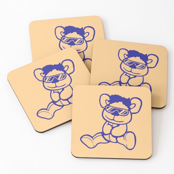 Item preview, Bear Cool Sunglasses Smile Happy Cute Teddy Toy designed and sold by shirt-o-mat.