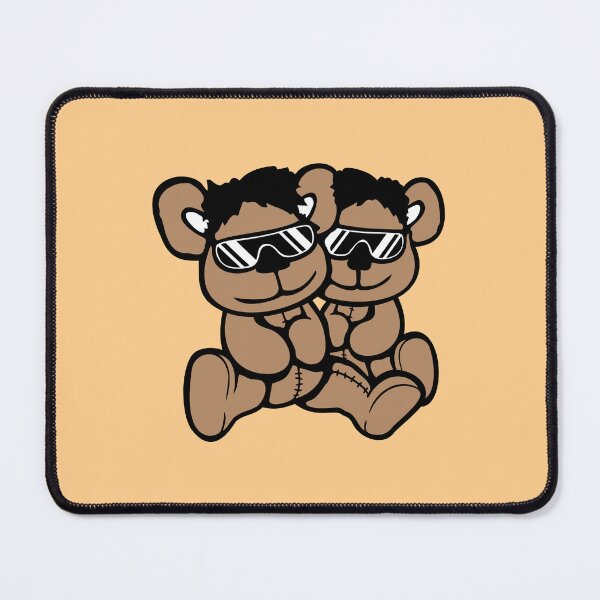 Item preview, 2 Bear Cool Sunglasses Team Happy Teddy Toy Friends designed and sold by shirt-o-mat.