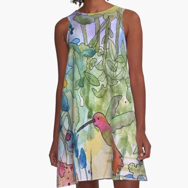 Item preview, Hummingbird Abstract by Jaci Pund designed and sold by Jaci Pund.