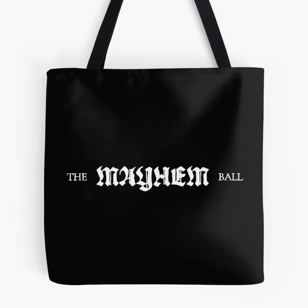 Lady Gaga - MAYHEM BALL Logo (White)