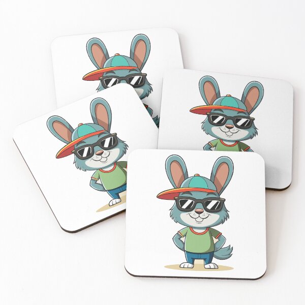 Item preview, Cool bunny designed and sold by aspireelevate.