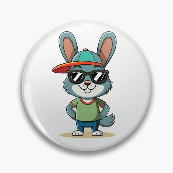 Item preview, Cool bunny designed and sold by aspireelevate.