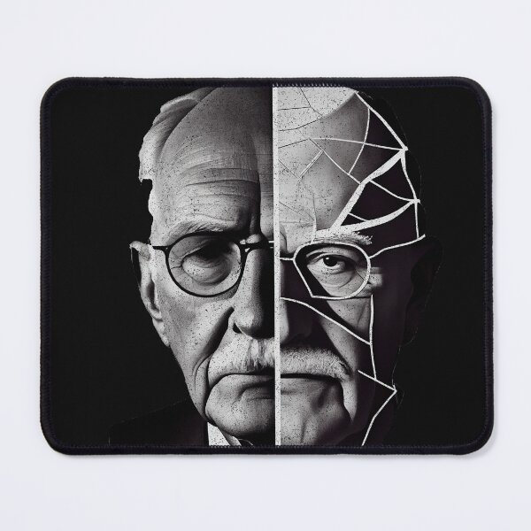 Item preview, Carl Jung Shadow Self Art | Analytical Psychology Art designed and sold by Mystikos Art.