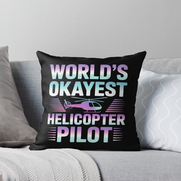 Item preview, World’s Okayest Helicopter Pilot, Funny Aviation Gift for Heli Pilots Classic T-Shirt  designed and sold by podlook.