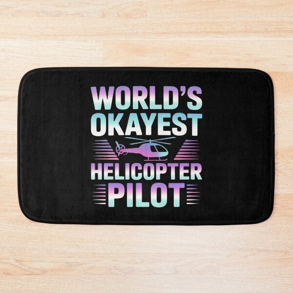 Item preview, World’s Okayest Helicopter Pilot, Funny Aviation Gift for Heli Pilots Classic T-Shirt  designed and sold by podlook.