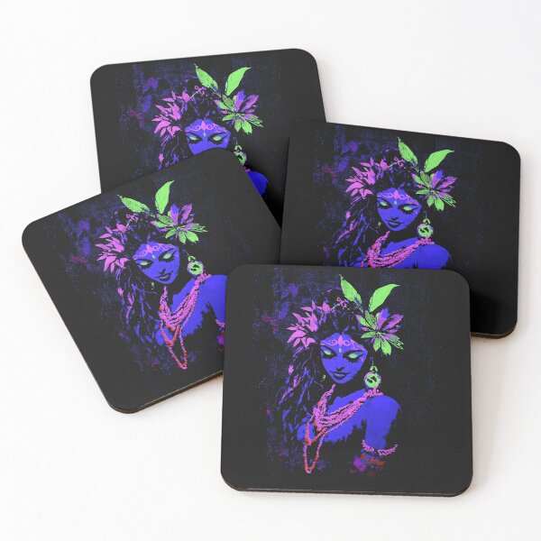Item preview, Powerful Goddess Kali Art | Fierce Hindu Deity | Dark Feminine Energy designed and sold by Mystikos Art.
