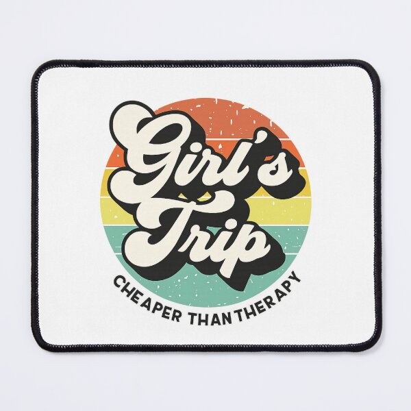 Item preview, Girl's Trip Retro Sunset Typography designed and sold by haitrieuic96.