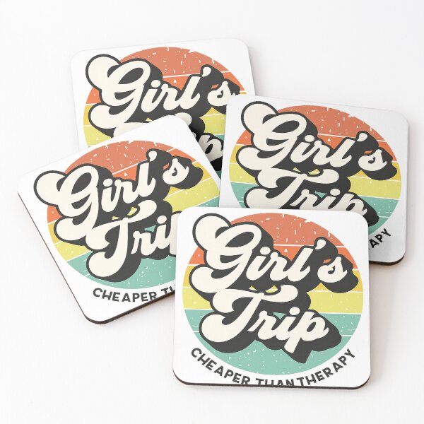 Item preview, Girl's Trip Retro Sunset Typography designed and sold by haitrieuic96.