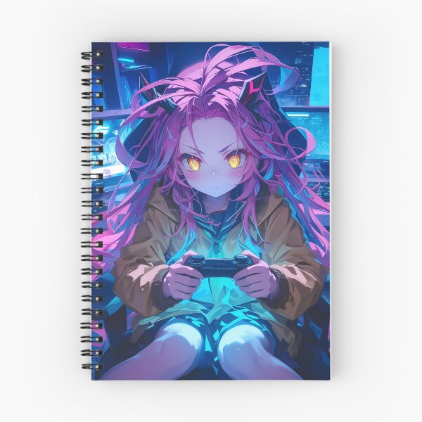 Item preview,  Schwi Dola No Game No Life Neon Cyber Strategy Gaming Focus Anime designed and sold by HumbertoValveno.