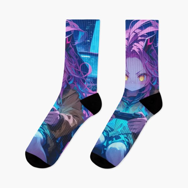 Item preview,  Schwi Dola No Game No Life Neon Cyber Strategy Gaming Focus Anime designed and sold by HumbertoValveno.
