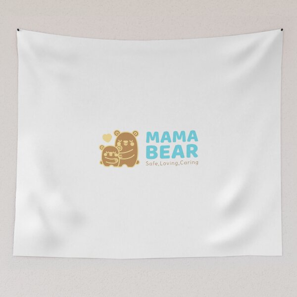 Item preview, Mama Bear Heartwarming Daycare Design designed and sold by InkNEdge.