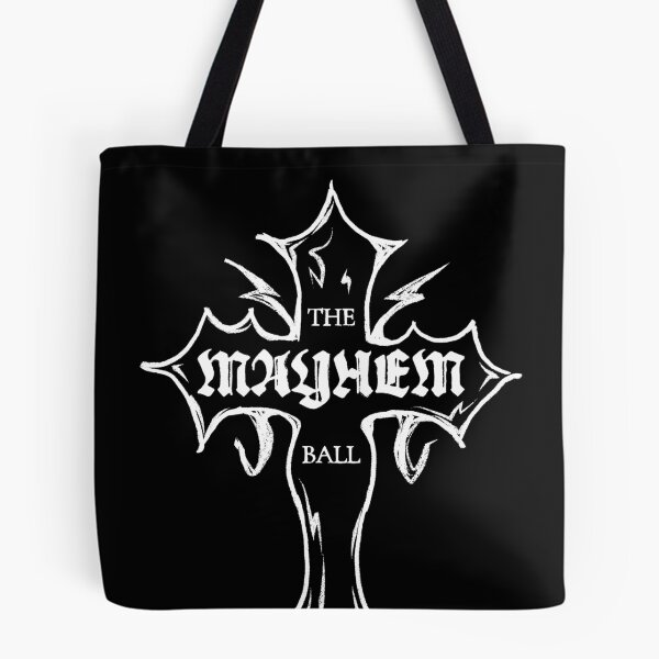 Lady Gaga - MAYHEM BALL Logo (White)