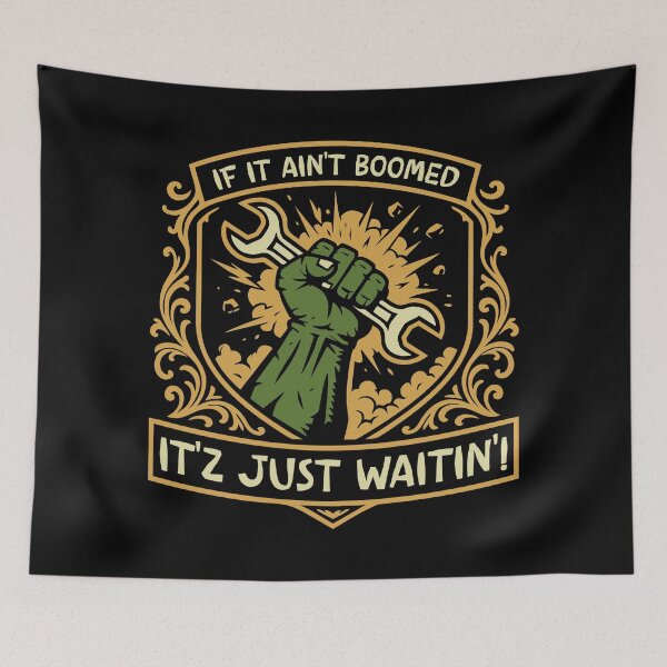 Item preview, If it Ain't Boomed Funny Wargaming designed and sold by pixeptional.