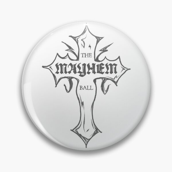 Item preview, Lady Gaga - MAYHEM BALL Cross Logo (Grey) designed and sold by Positive | K4U.
