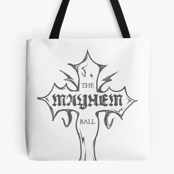 Lady Gaga - MAYHEM BALL Cross Logo (Grey)