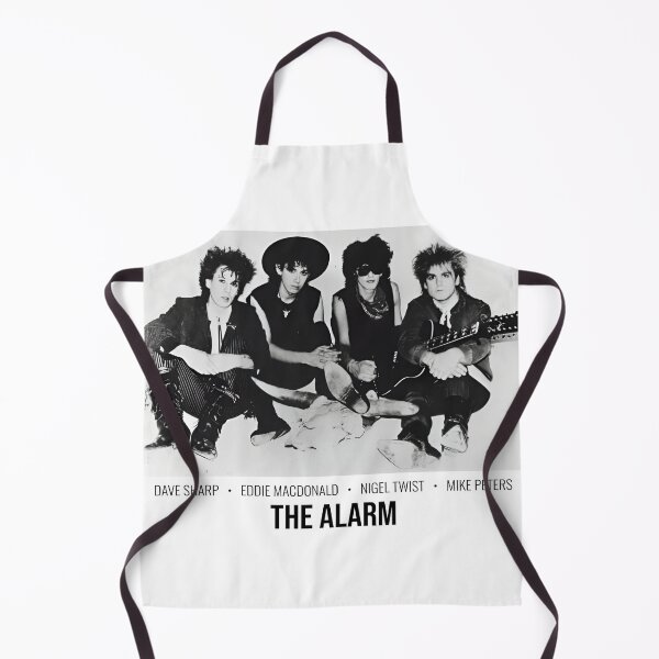 Item preview, The Alarm Band Vintage Black and White Art Poster designed and sold by JayceTucker89.