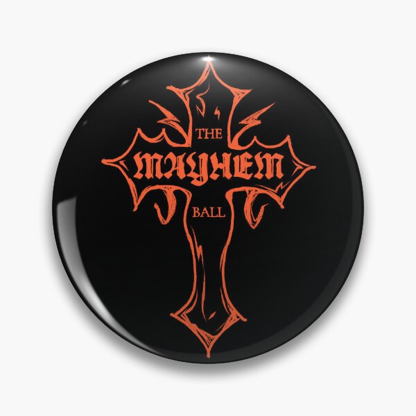 Item preview, Lady Gaga - MAYHEM BALL Cross Logo (Orange) designed and sold by Positive | K4U.
