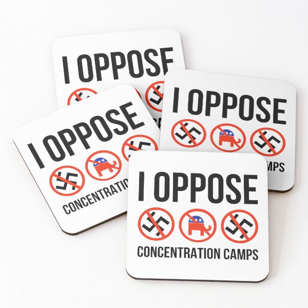 Item preview, I oppose concentration camps  designed and sold by Rachel the Artist .