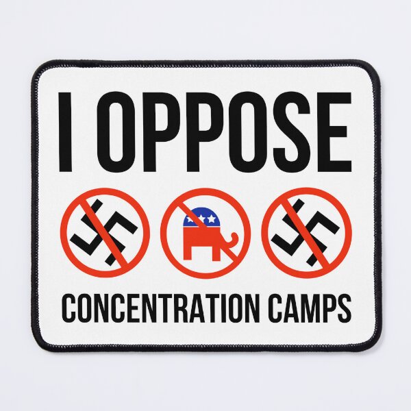 Item preview, I oppose concentration camps  designed and sold by Rachel the Artist .