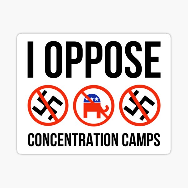 Item preview, I oppose concentration camps  designed and sold by Rachel the Artist .