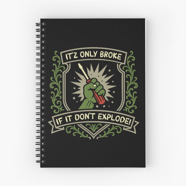 Item preview, Only Broke if It Don't Explode Funny Wargaming designed and sold by pixeptional.