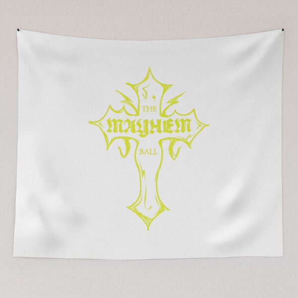Item preview, Lady Gaga - MAYHEM BALL Cross Logo (Lime Green) designed and sold by Positive | K4U.