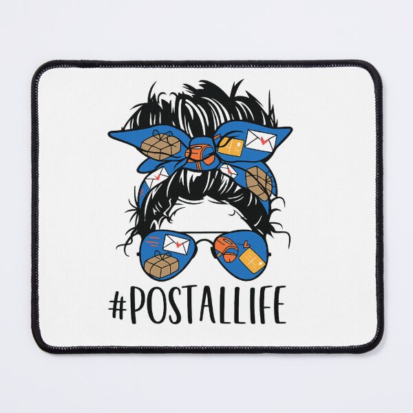 Item preview, Postal Life Messy Bun Sunglasses Design designed and sold by haitrieuic96.