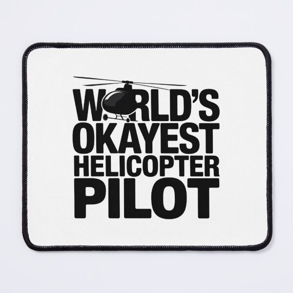 Item preview, World’s Okayest Helicopter Pilot Graphic Tee, Humorous Flying Crew Apparel Classic T-Shirt  designed and sold by podlook.