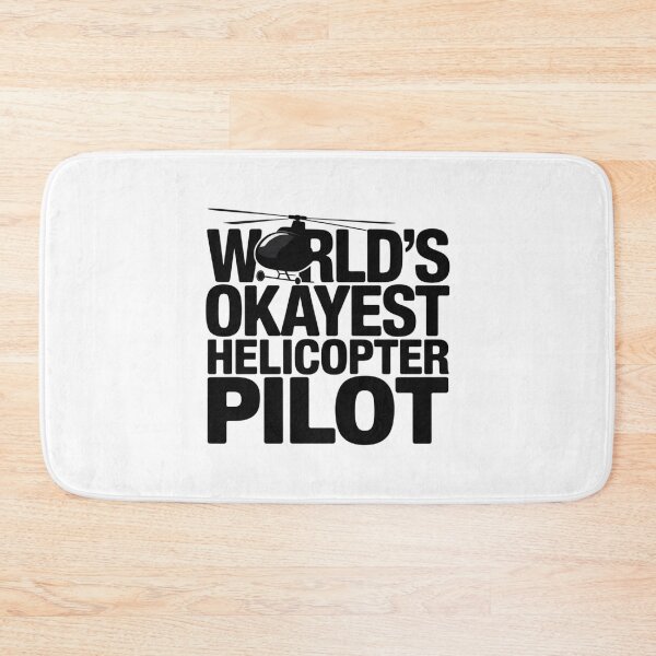Item preview, World’s Okayest Helicopter Pilot Graphic Tee, Humorous Flying Crew Apparel Classic T-Shirt  designed and sold by podlook.