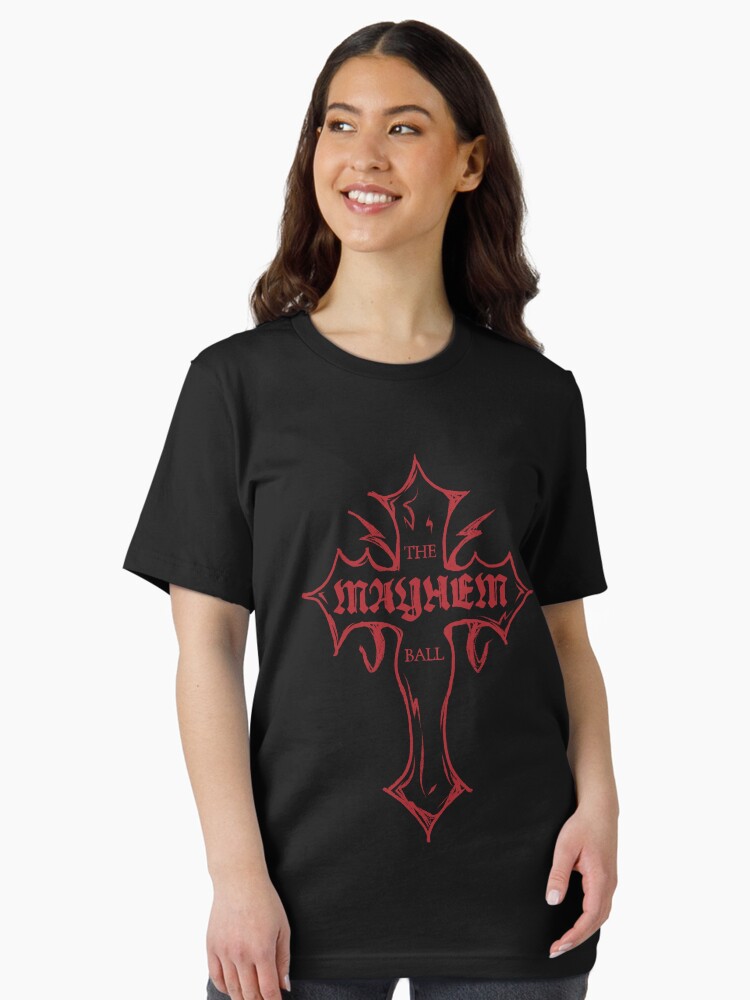 Lady Gaga - MAYHEM BALL Cross Logo (Red)