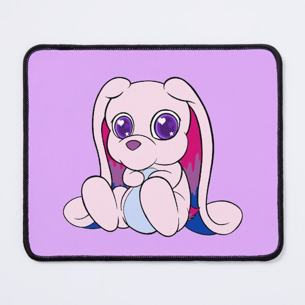 Item preview, Proud Bi Bunny (Pink) designed and sold by PinkSeraph.