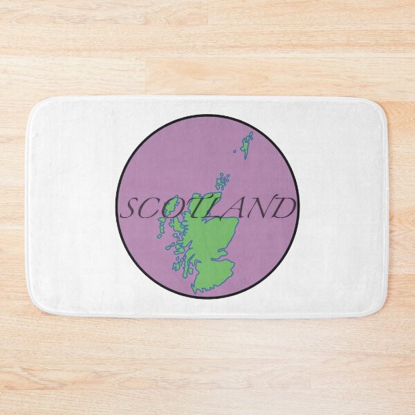 Item preview, Scotland on purple circular background designed and sold by KeirFergus.