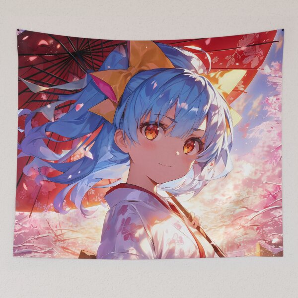 Item preview, Lily Hoshikawa Zombieland Saga Sakura Smile Kimono Spring Light Joyful Day designed and sold by 108Recordings.