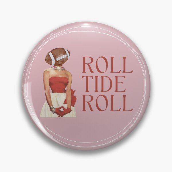 Meet me at Saban FieldAlabama Gameday Football Pin Button Pin