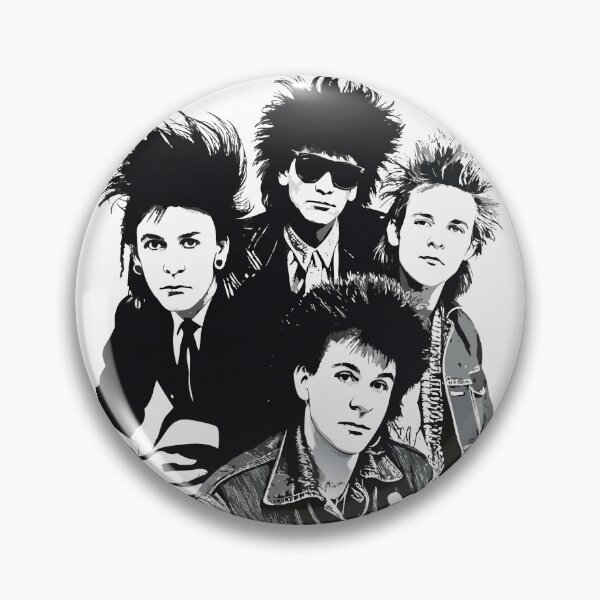 Item preview, The Alarm Inspired Punk Band Portrait in Black and White designed and sold by JayceTucker89.