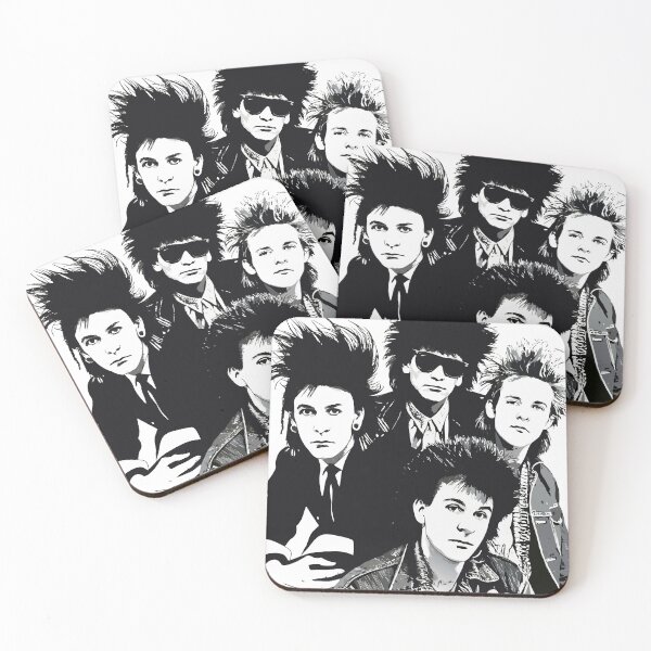 Item preview, The Alarm Inspired Punk Band Portrait in Black and White designed and sold by JayceTucker89.