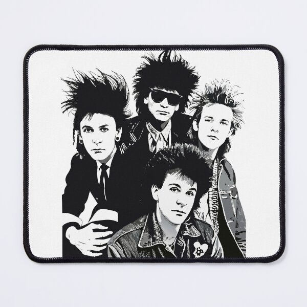 Item preview, The Alarm Inspired Punk Band Portrait in Black and White designed and sold by JayceTucker89.