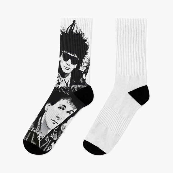 Item preview, The Alarm Inspired Punk Band Portrait in Black and White designed and sold by JayceTucker89.