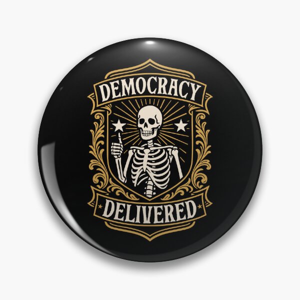 Item preview, Democracy Delivered Funny Gaming designed and sold by pixeptional.