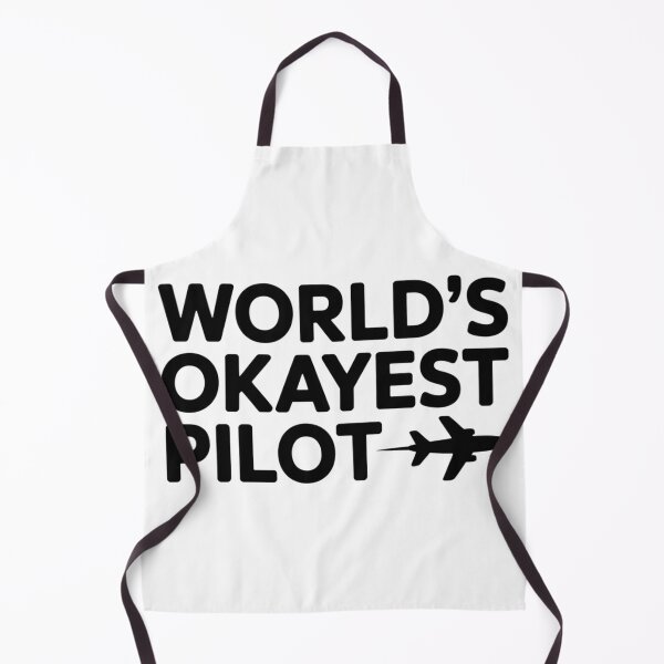 Item preview, World’s World’s Okayest Pilot Shirt, Humorous Flying Tee for Airplane Lovers Crew T-Shirt designed and sold by podlook.