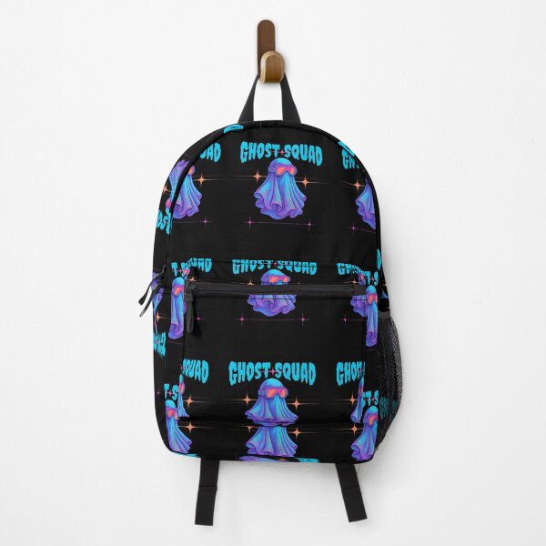 Item preview, Neon Ghost Squad Retro Vaporwave Halloween Art designed and sold by Stickteez.