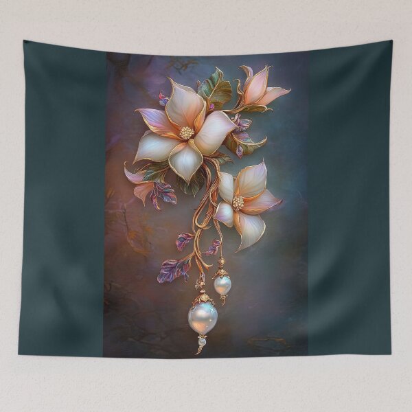 Item preview, “Whispers of the Gilded Bloom” designed and sold by bloorose.