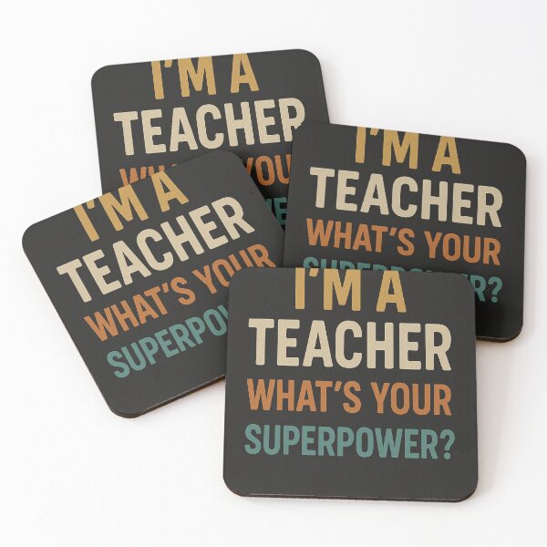 Item preview, Teacher Superpower designed and sold by 24HD.