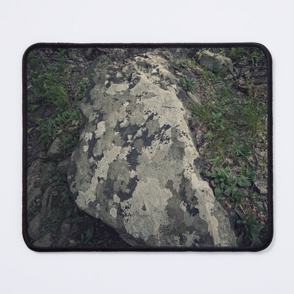 Item preview, Weathered Stillness – Lichen Rock Nature Texture designed and sold by Dynahgrl.