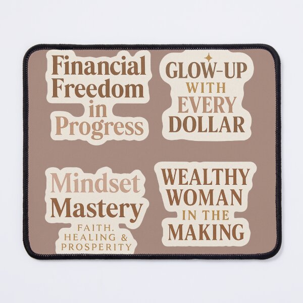 Item preview, Financial freedom words stickers. designed and sold by Demetria3.